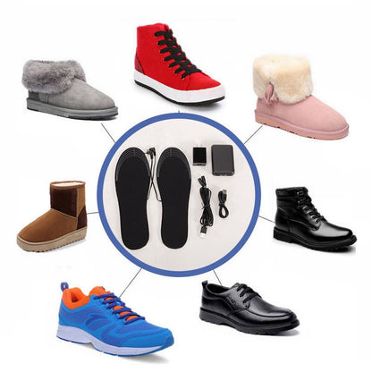 Komfortable beheizbare Einlegesohlen – Testsieger Qualität, ideal für kalte Tage, wärmende Sohlen für Schuhe