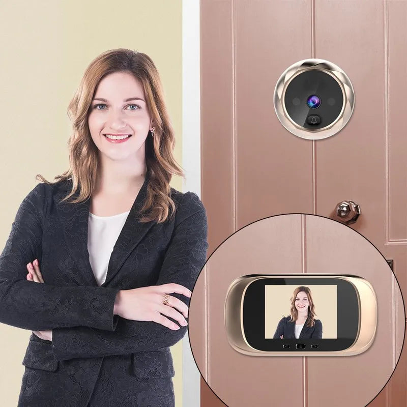 Hochmoderne Bewegungsmelder Kamera – Digitaler Türspion mit Aufzeichnung für Sicherheit an Ihrer Haustür