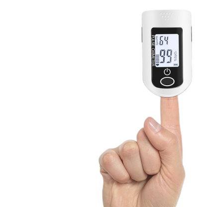 Präzises Pulsoxymeter zur Blutsauerstoffmessung – Finger Oximeter für Gesundheitsüberwachung