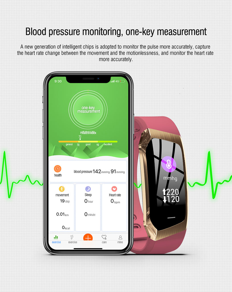 Blood Pressure Smart Watch