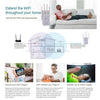 Image of 1200Mbps Dual Band 2.4/5G Wireless Range Extender WiFi - Balma Home