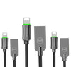 Image of MCDODO Lightning Bolt - Smart Braided Charging Cable