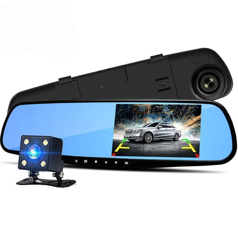 Dual Lens Dash Cam Vehicle Front Rear HD 1080P Video Recorder - Balma Home