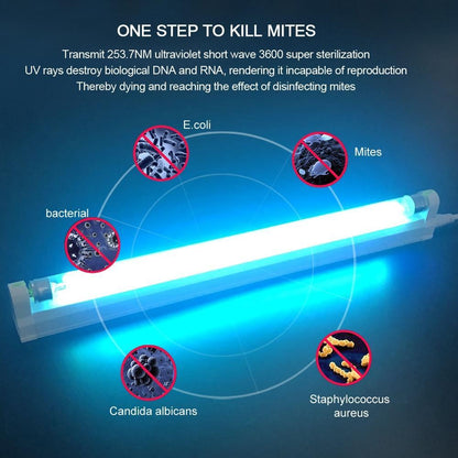 Keimtötendes UV-Licht – 8 W ultraviolettes keimtötendes Licht 