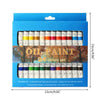 Image of Professional Trough Starter 24 Color Oil Paint Set