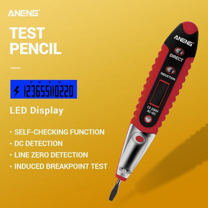 Digitaler elektrischer Teststift, Anzeige-Spannungsteststift
