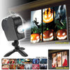 Image of Christmas Window Wonderland Animated Movie Projector - Balma Home