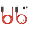 Image of Fast-Link HDMI TV Cable-Red - Balma Home