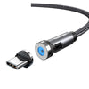 Image of Rotate Magnetic Cable Fast Charging Magnetic Charger