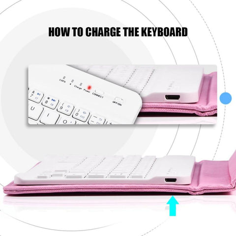 Bluetooth Keyboard Phone Case