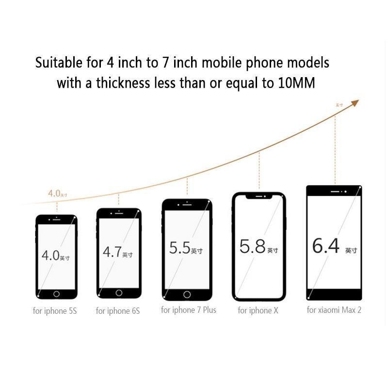 Car Anti-slip Phone Clip Holder for iPhone X 7 8 6s plus for Samsung S7 S8 S9 Huawei Xiaomi - Balma Home