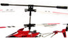 Image of Hercules Unbreakable 3.5CH RC Helicopter Mini RC Helicopter with Gyro Crimson