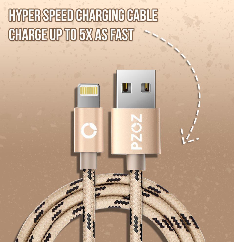 Hyper Speed Charging Cable - Charge up to 5X as fast
