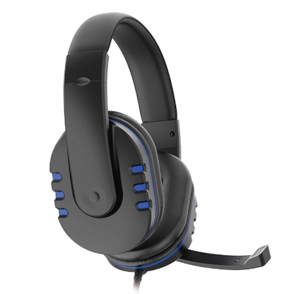Kopfhörer für Gaming, kabelgebundenes Stirnband-Headset mit Mikrofon für Computer für Computer-Laptop