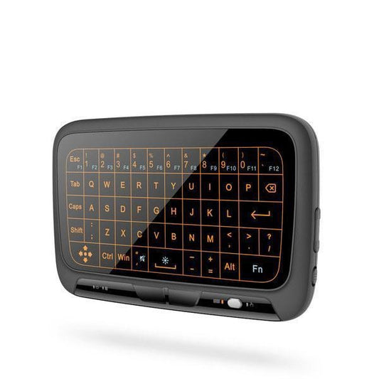 H18+ Mini-Wireless-Full-Touchpad-Tastatur mit Hintergrundbeleuchtung 