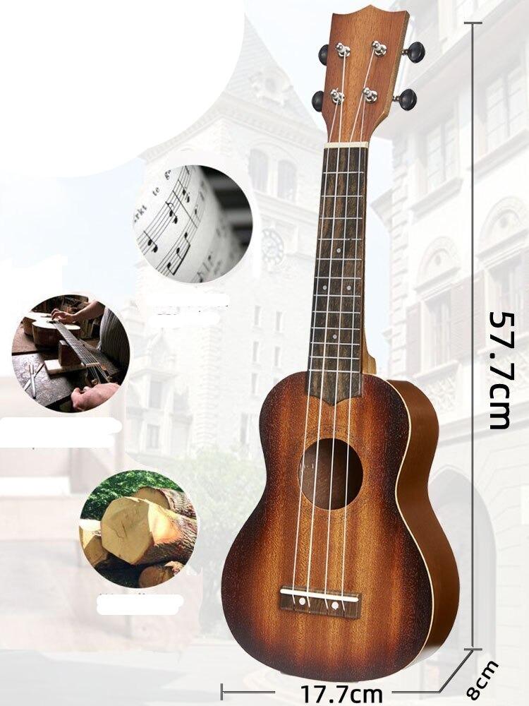 21" 4 Strings Begginer Small Guitar