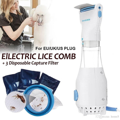 Electric Lice Comb - Premium Chemical Free Lice Treatment - Balma Home