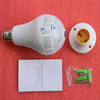 Image of Light Bulb Camera "Never get robbed again"
