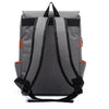 Image of Vintage Laptop Backpack College School Bag with USB Port