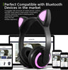 Image of Cat Glowing Bluetooth Headphones - Balma Home