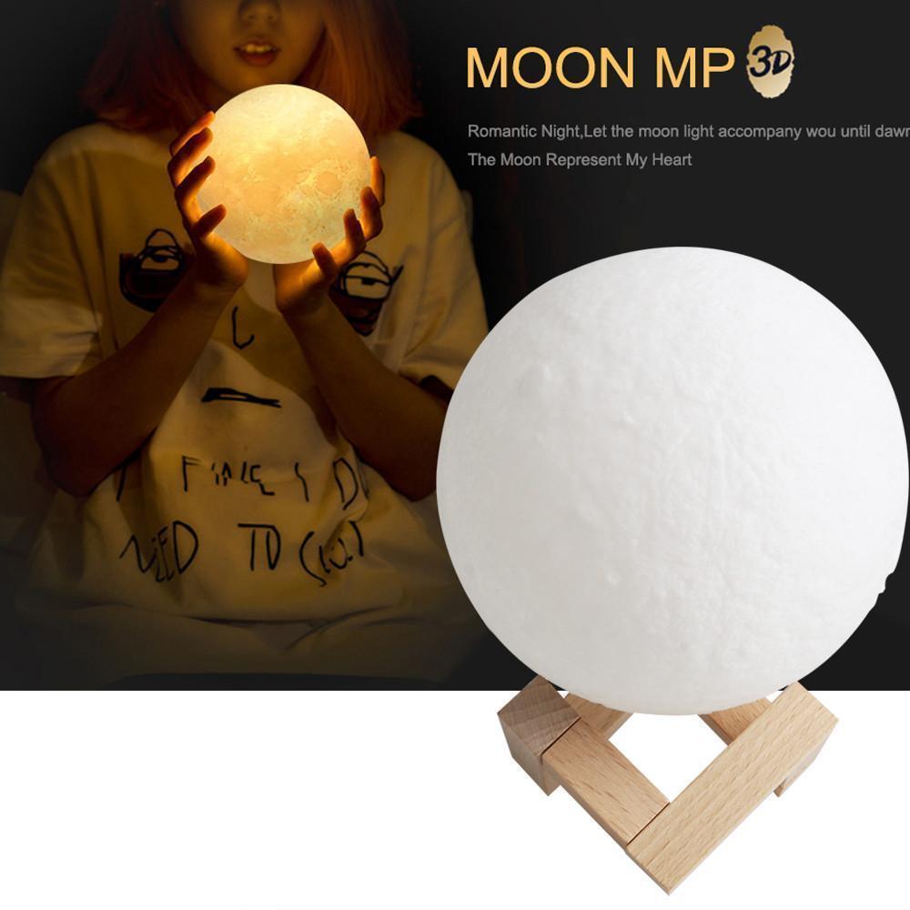 3D Love Moon Lamps - Balma Home