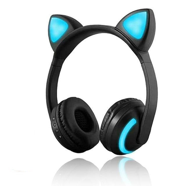 Cat Glowing Bluetooth Headphones - Balma Home