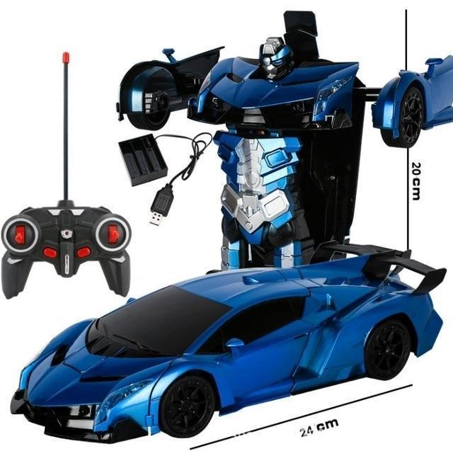 2 in 1 Transformer Remote Control Car Toy Gift For Kids - Balma Home