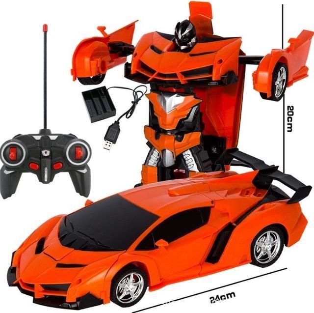 2 in 1 Transformer Remote Control Car Toy Gift For Kids - Balma Home