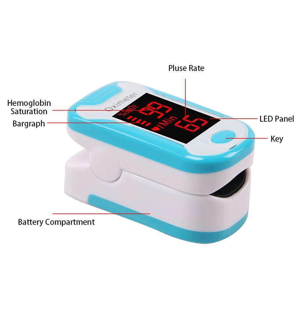 Medical Equipment Digital Finger Pulse Oximeter
